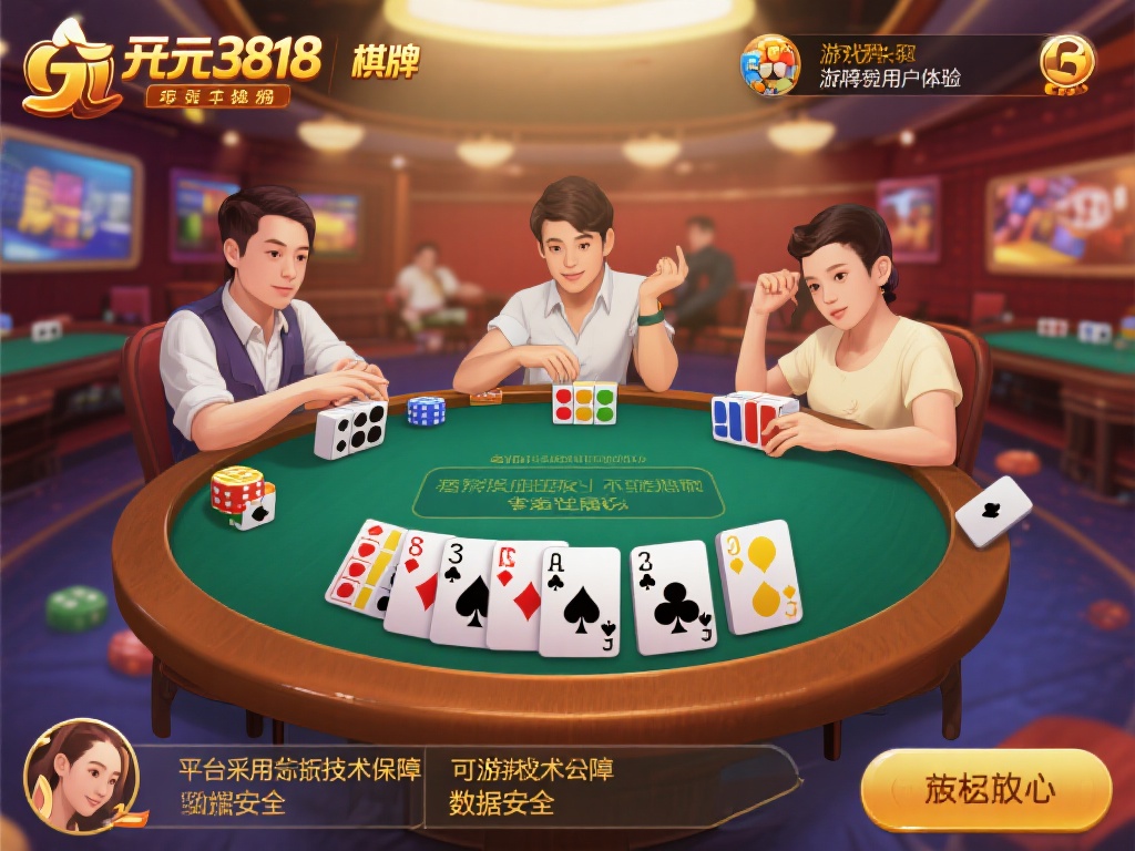 此外，开元3818棋牌注重用户体验，游戏画面精致，